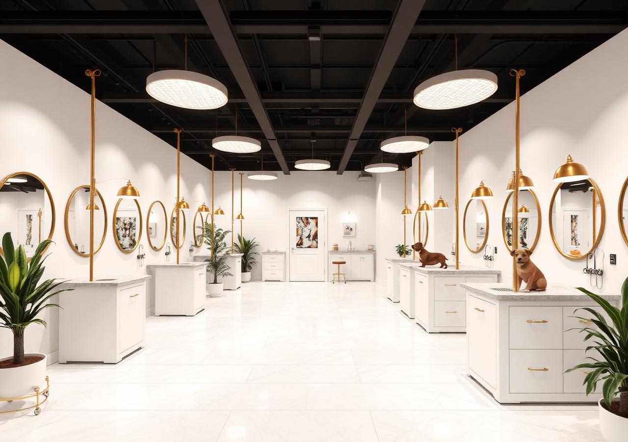 Inside the Imperial Pet Grooming salon